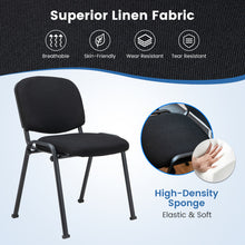 Load image into Gallery viewer, Office Chair with Metal Frame and Padded Cushions for Conference Room-Set of 5
