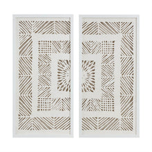 Load image into Gallery viewer, Tala Framed Rice Paper Shadow Box 2 Piece Set MP95G-0260 By Olliix
