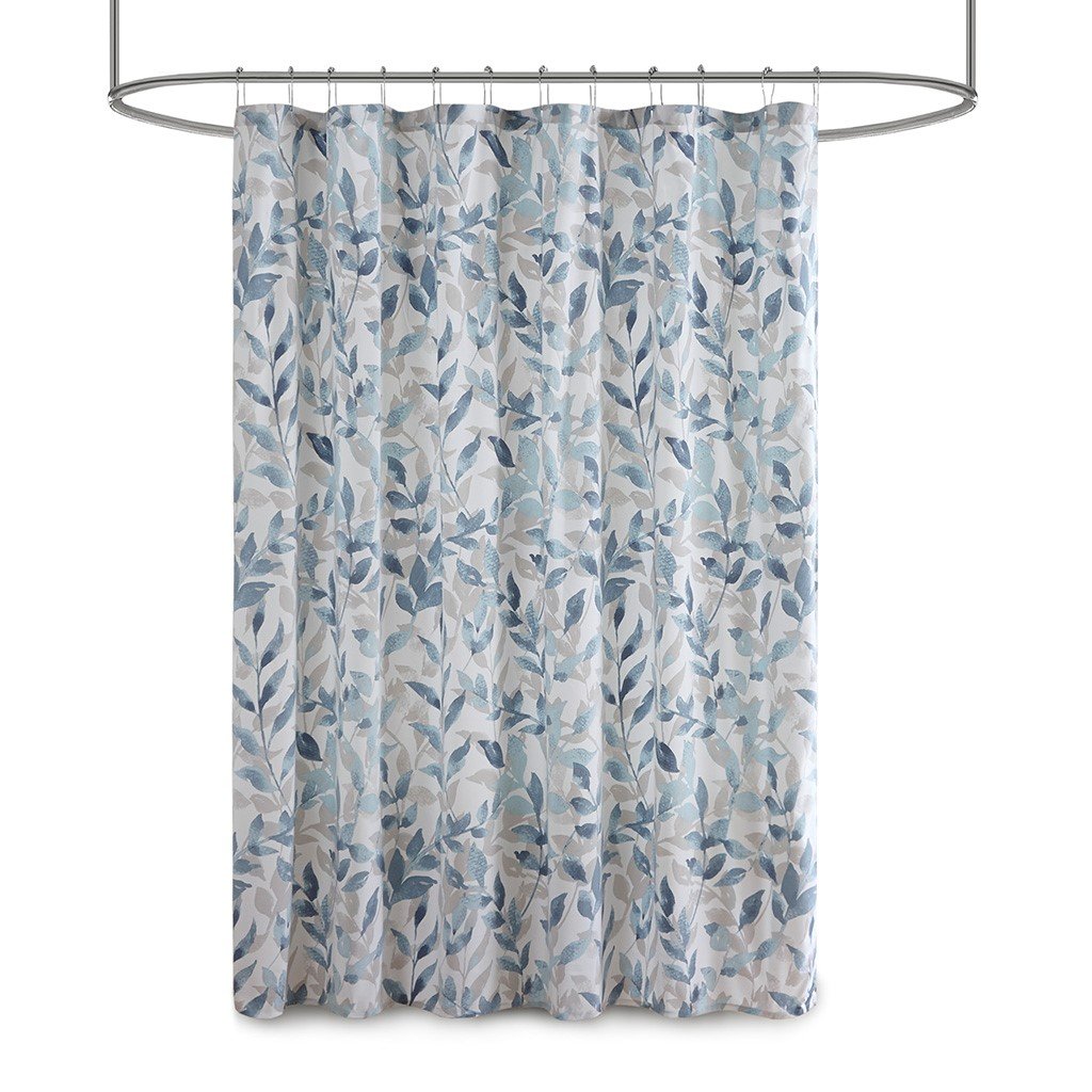 Madison Park Essentials Sofia 100% Polyester Shower Curtain MPE70-872 By Olliix