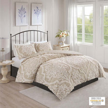 Load image into Gallery viewer, Olliix Viola 100% Cotton Tufted Comforter Set By Madison Park MP10-7103
