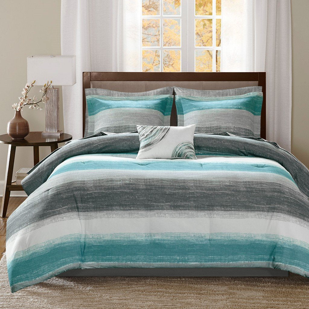 Complete Comforter And Cotton Sheet Set -Queen Mpe10-695