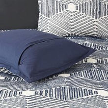 Load image into Gallery viewer, INK+IVY Ellipse 100% Cotton Clipped Jacquard Duvet Cover Set II12-1072 By Olliix
