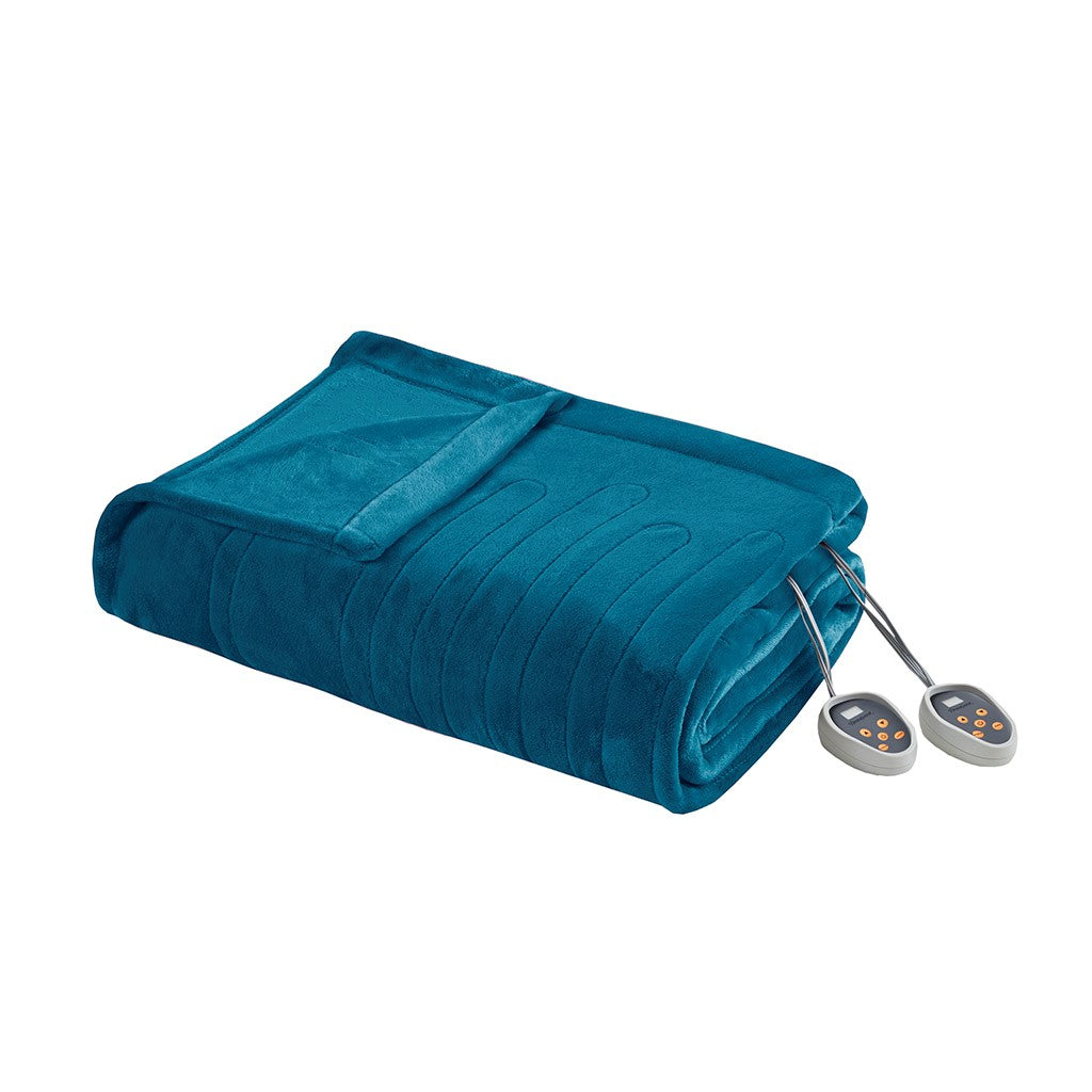 Heated Plush Blanket FullBR54-1929 By Olliix