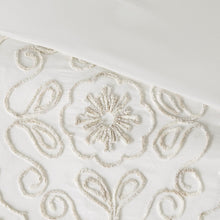 Load image into Gallery viewer, Violette 3 Piece Tufted Cotton Chenille Duvet Cover Set Full/Queen MP12-7142 By Olliix
