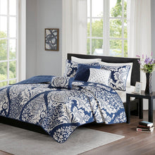 Load image into Gallery viewer, Madison Park Vienna 100% Cotton Printed 6Pcs Coverlet Set MP13-5579 By Olliix
