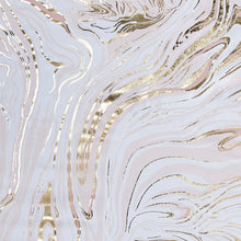Load image into Gallery viewer, Rebecca Grommet Top Printed Marble Metallic Total Blackout Curtain ID40-1982 By Olliix
