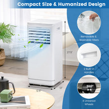 Load image into Gallery viewer, 8000/10000 BTU Portable Air Conditioner with Dehumidifier and Fan Mode-10000 BTU
