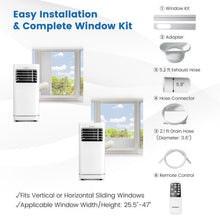 Load image into Gallery viewer, 8000/10000 BTU Portable Air Conditioner with Dehumidifier and Fan Mode-10000 BTU
