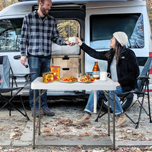 Load image into Gallery viewer, Portable Camping Fish Cleaning Table with Grid Rack and Faucet
