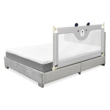Load image into Gallery viewer, 57 Inches Bed Rail for Toddlers with Double Lock-Gray
