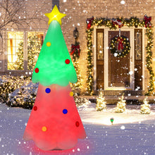 Load image into Gallery viewer, 6.2 Feet Inflatable Christmas Tree with Topper Star and Lights
