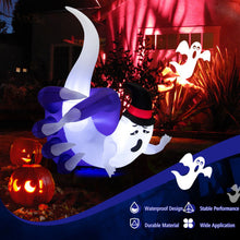 Load image into Gallery viewer, 6 Feet Halloween Inflatable Hand Hold the Ghost with Built-in LED and Air Blower
