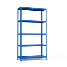 Load image into Gallery viewer, 5-Tier Metal Utility Storage Rack for Free Combination-Blue
