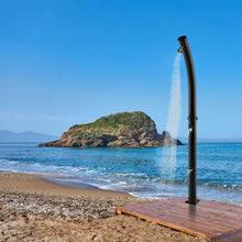 Load image into Gallery viewer, 7.2 Feet Solar-Heated Shower with 360° Rotating Shower Head
