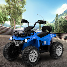 Load image into Gallery viewer, 12V Kids Ride On ATV 4 Wheeler with MP3 and Headlights-Blue
