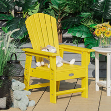 Load image into Gallery viewer, Patio Kids&#39; Adirondack Chair with Ergonomic Backrest-Yellow
