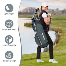 Load image into Gallery viewer, 14 Dividers Golf Cart Bag with 7 Zippered Pocket
