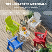 Load image into Gallery viewer, Patio Kids&#39; Adirondack Chair with Ergonomic Backrest-Red
