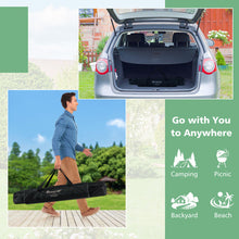 Load image into Gallery viewer, 4-6 Person Portable Aluminum Camping Table with Carrying Bag-Gray
