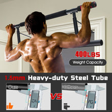 Load image into Gallery viewer, Pull-up Bar for Doorway No Screw for Foldable Strength Training
