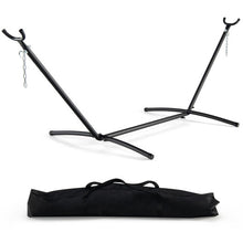 Load image into Gallery viewer, 2-Person Hammock Stand with Carrying Bag for Yard

