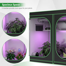 Load image into Gallery viewer, 4 x 8 Grow Tent with Observation Window for Indoor Plant Growing-Black
