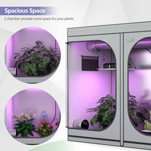 Load image into Gallery viewer, 4 x 8 Grow Tent with Observation Window for Indoor Plant Growing-Gray
