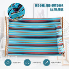 Load image into Gallery viewer, Outdoor Hammock with Detachable Pillow-Blue
