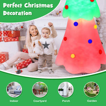 Load image into Gallery viewer, 6.2 Feet Inflatable Christmas Tree with Topper Star and Lights
