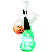 Load image into Gallery viewer, 6 Feet Halloween Hunting Ghost with Built-in LED and Blower
