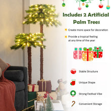 Load image into Gallery viewer, Pre-Lit Artificial Christmas Tree with 100 Warm-White LED Lights
