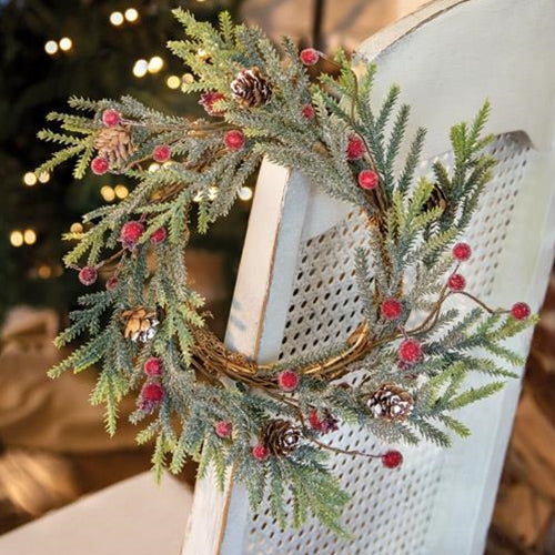 Mountain Pine with Berries Wreath 12