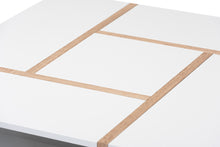 Load image into Gallery viewer, Baxton Studio Rasa Modern and Contemporary Two-Tone White and Oak Finished Wood Coffee Table
