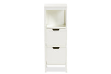 Load image into Gallery viewer, Baxton Studio Reuben Cottage and Farmhouse White Finished 2-Drawer Wood Storage Cabinet

