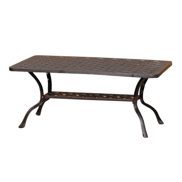 Savannah Outdoor Aluminum Coffee Table