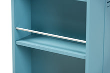 Load image into Gallery viewer, Baxton Studio Liona Modern and Contemporary Sky Blue Finished Wood Kitchen Storage Cart
