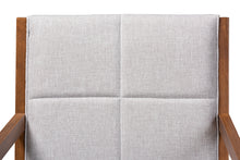 Load image into Gallery viewer, Baxton Studio Theresa Greige and Walnut Effect 2-Piece Chair Set
