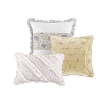 Load image into Gallery viewer, Dawn 9 Piece Cotton Percale Comforter Set - Queen MP10-7277 By Olliix
