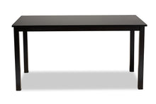 Load image into Gallery viewer, Baxton Studio Eveline Modern and Contemporary Espresso Brown Finished Rectangular Wood Dining Table
