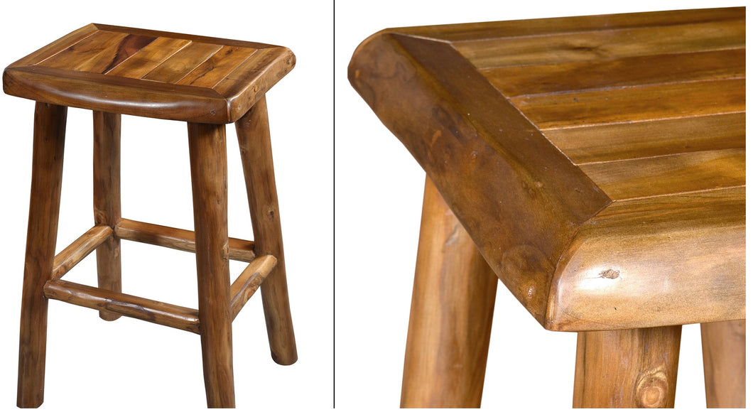Adirondack Teak Stool