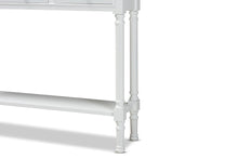 Load image into Gallery viewer, Baxton Studio Calvin Classic and Traditional French Farmhouse White Finished Wood 3-Drawer Entryway Console Table

