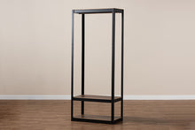 Load image into Gallery viewer, Baxton Studio Elton Modern and Contemporary Black Finished Metal 3-Shelf Free-Standing Closet Storage Organizer
