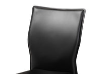 Load image into Gallery viewer, Baxton Studio Heidi Modern and Contemporary Black Faux Leather Upholstered 4-Piece Dining Chair Set
