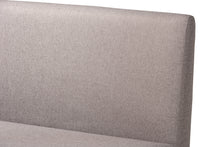 Load image into Gallery viewer, Baxton Studio Odessa Mid-Century Modern Grey Fabric Upholstered and Walnut Brown Finished Wood 5-Piece Dining Nook Set
