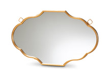 Load image into Gallery viewer, Baxton Studio Dennis Vintage Antique Gold Finished Accent Wall Mirror
