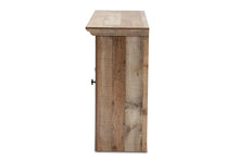 Load image into Gallery viewer, Baxton Studio Albert Modern and Contemporary Farmhouse Rustic Finished Wood 2-Door Dining Room Sideboard Buffet
