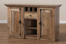 Load image into Gallery viewer, Baxton Studio Albert Modern and Contemporary Farmhouse Rustic Finished Wood 2-Door Dining Room Sideboard Buffet
