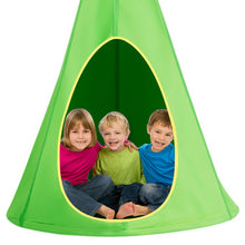 Load image into Gallery viewer, 40 Inch Kids Nest Swing Hanging Seat Hammock-Green
