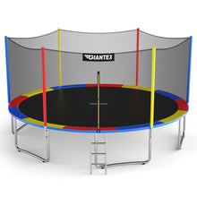 Load image into Gallery viewer, 16ft Trampoline Combo Bounce Jump Safety Enclosure Net
