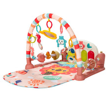 Load image into Gallery viewer, Baby Kick and Play Gym Mat Activity Center with Detachable Piano for Bedroom-Pink
